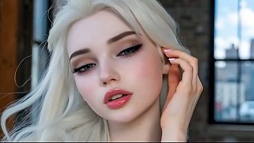 Blonde teen Elsa Orgasem Compilation – AI generated