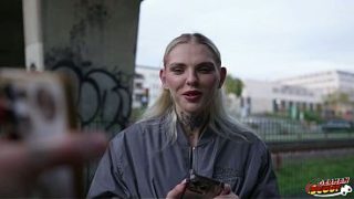 GERMAN SCOUT – Blonde Fitness Model Teen Lexi Star Pick Up for Premier Porn Casting Fuck